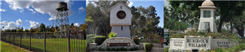 Rubidoux Village Jurupa Valley Markers and Water Towers