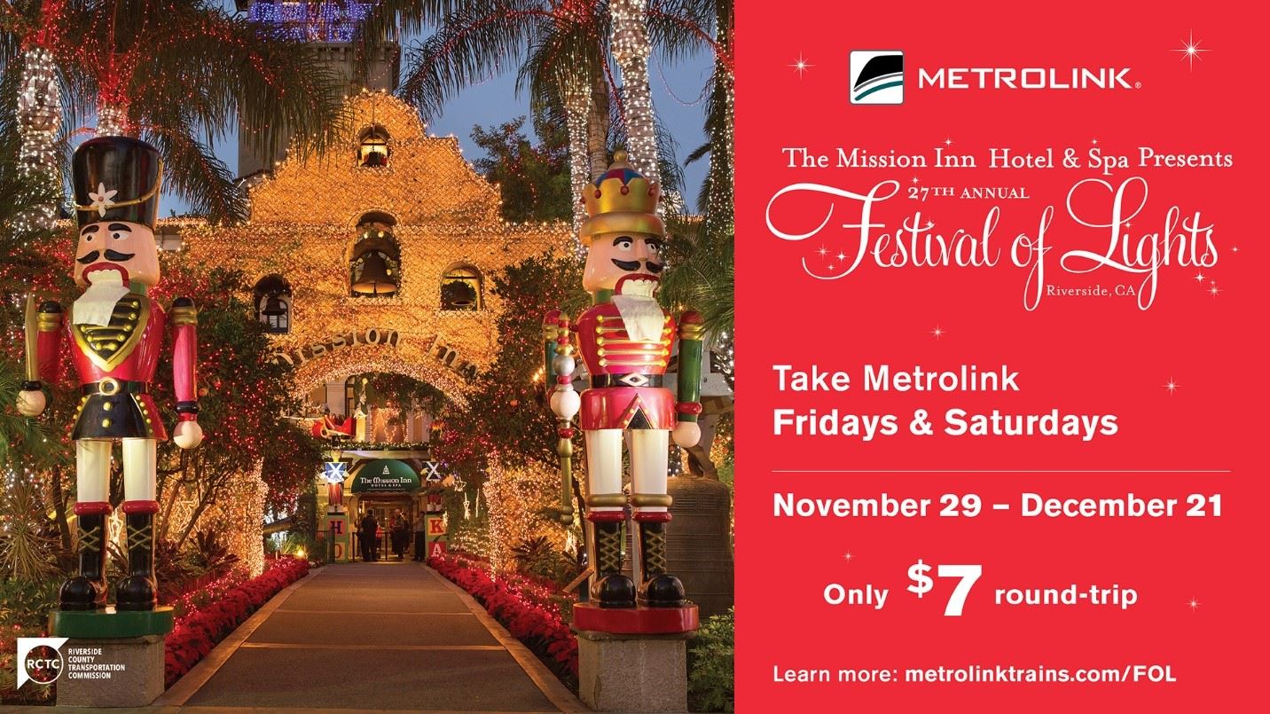 metrolink festival of lights rate