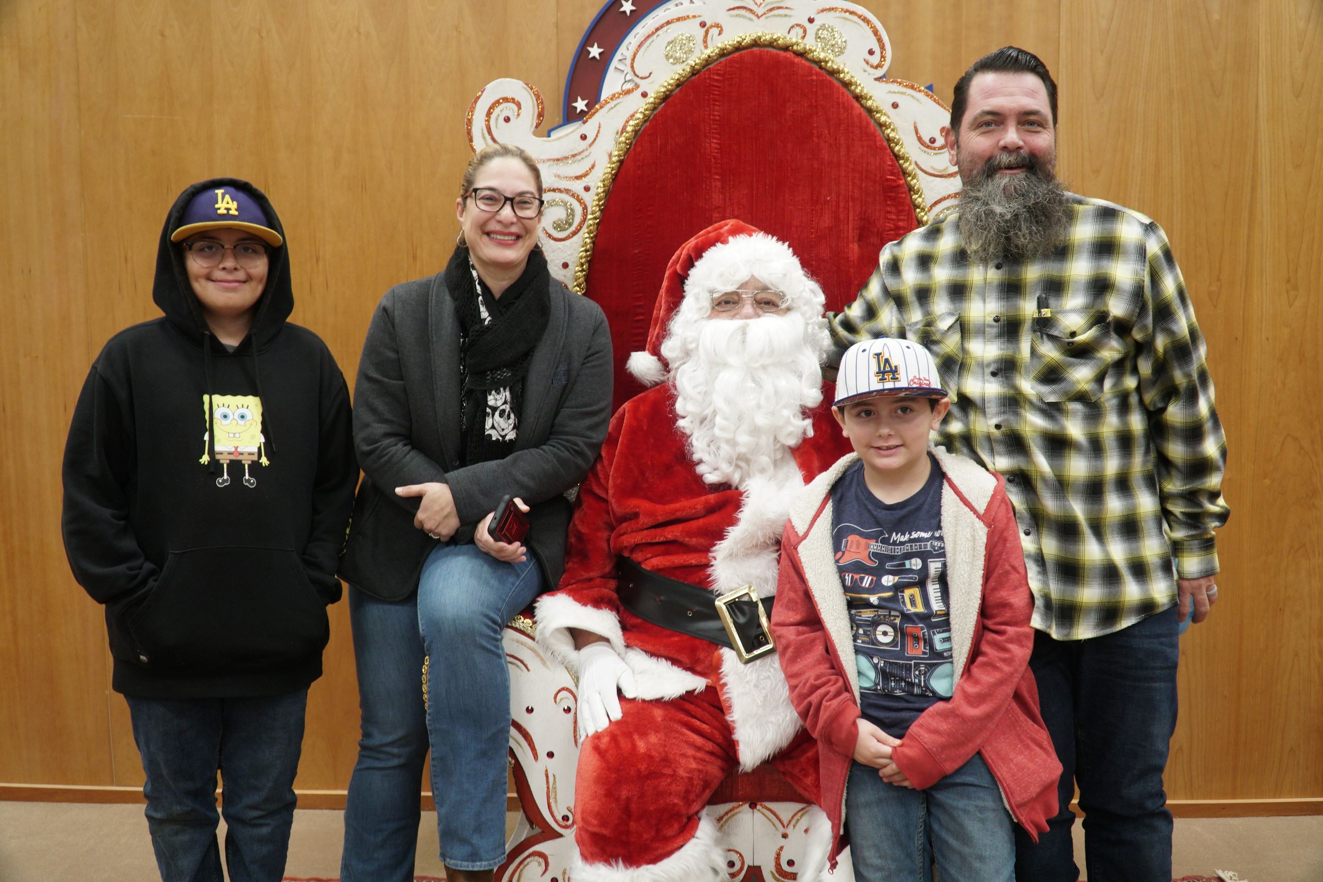 Picture with Santa