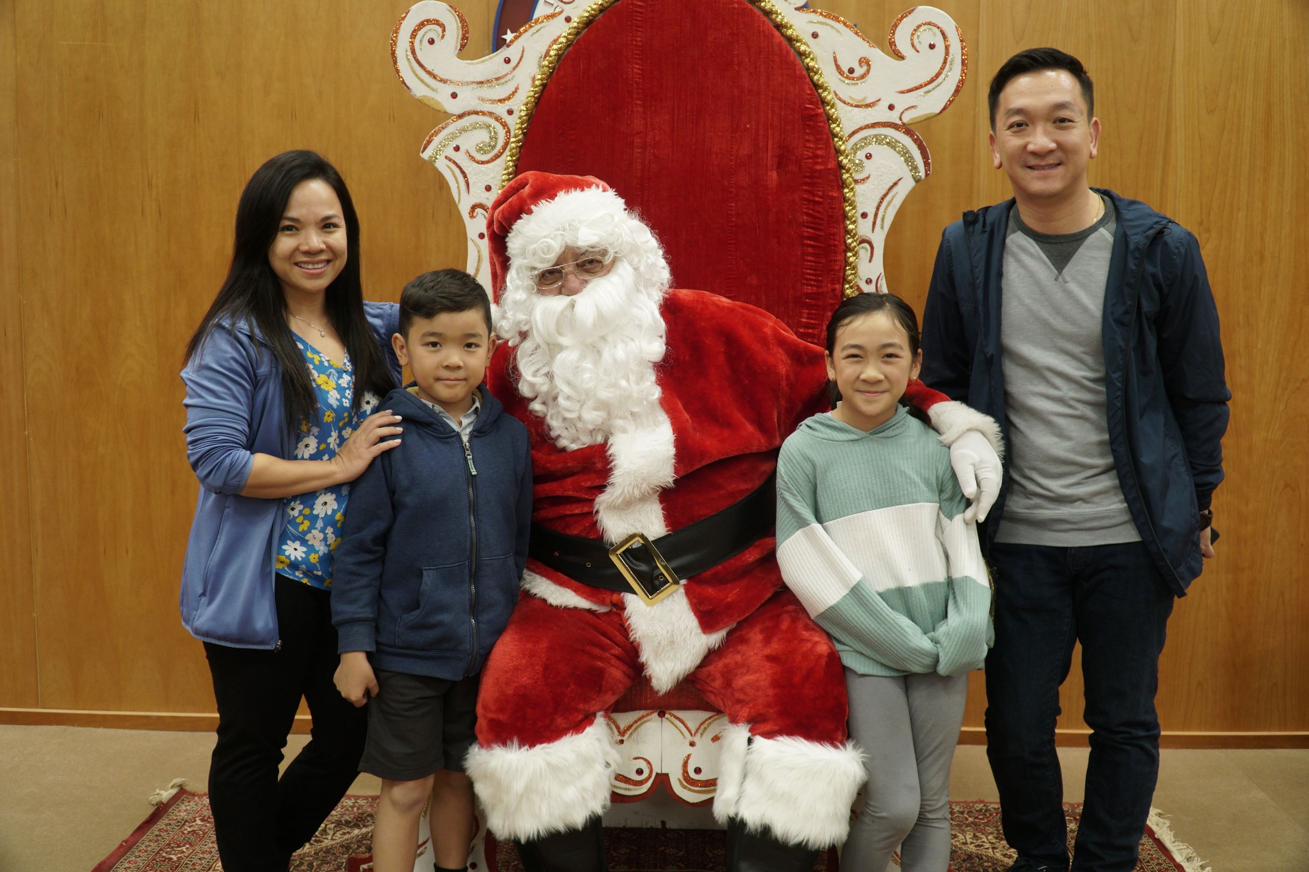 Picture with Santa