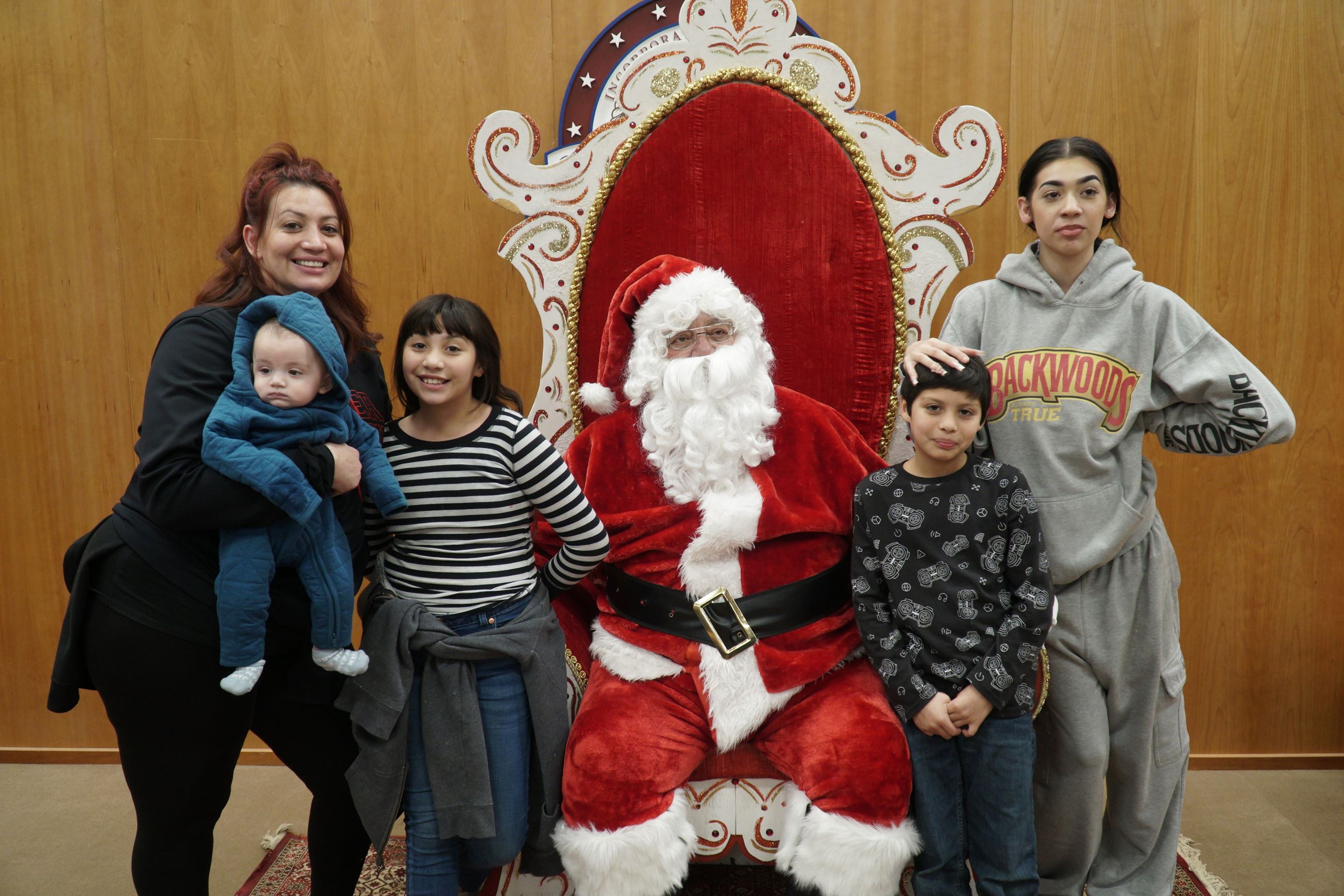 Picture with Santa
