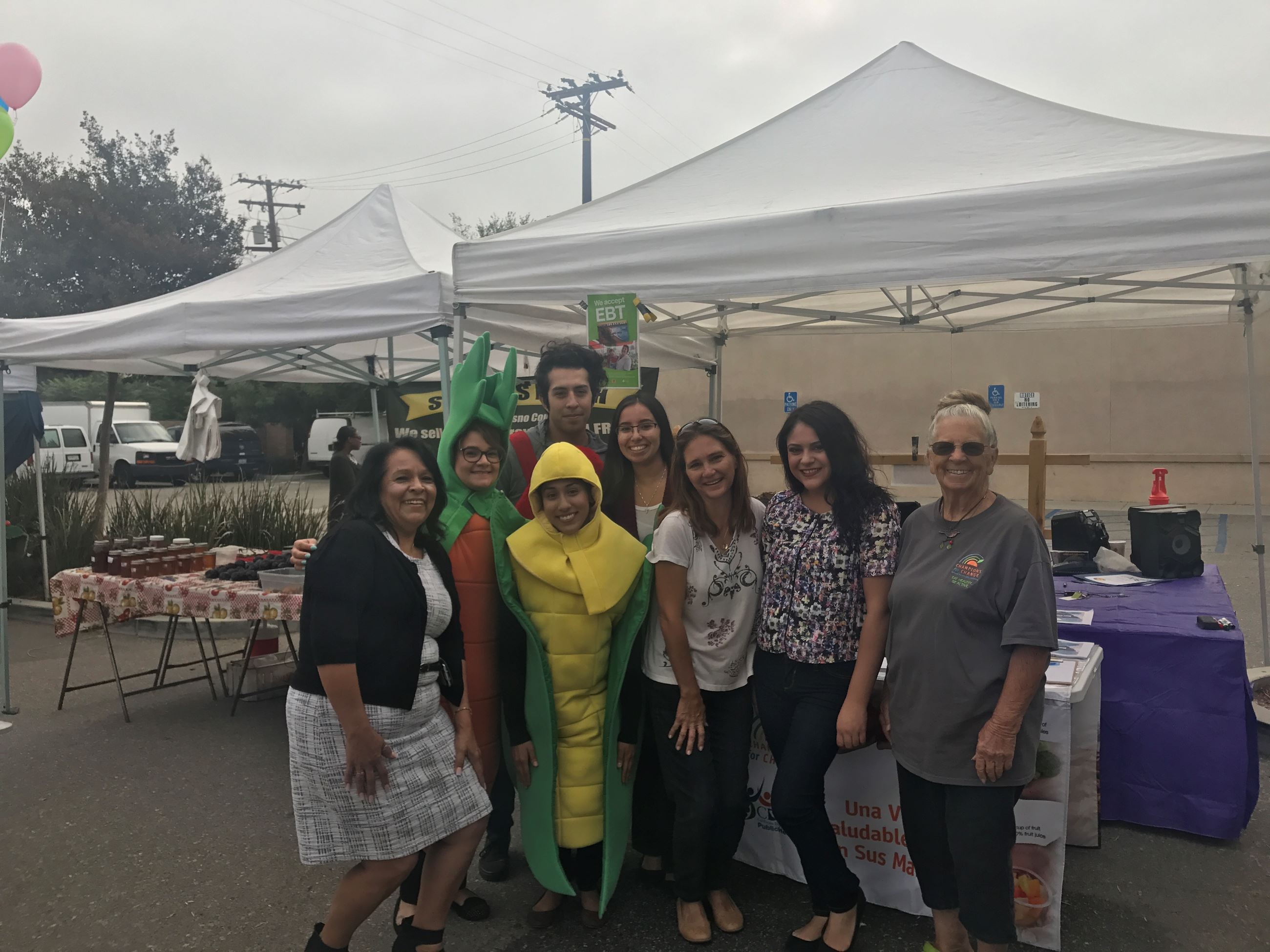 Gardens and Markets Action Team at Farmers Market