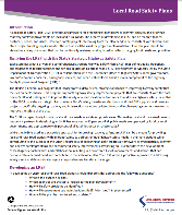 3 - Local Roadway Safety Plan Briefing Sheet