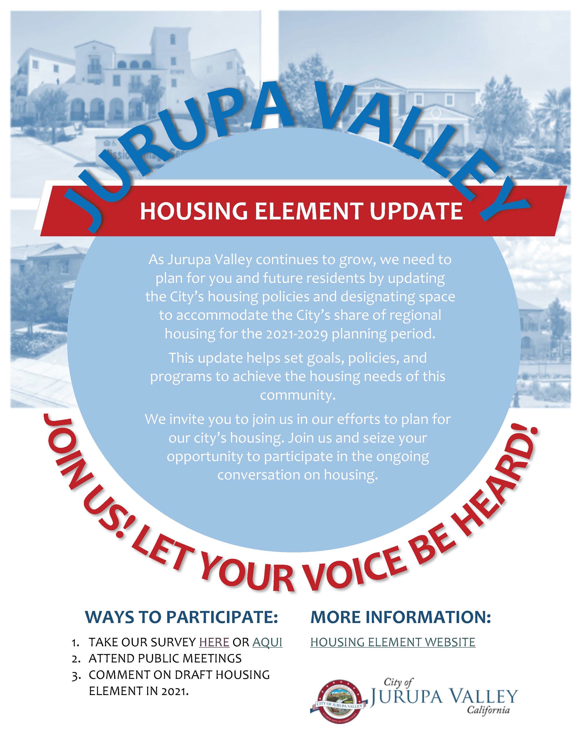Housing Element Flyer