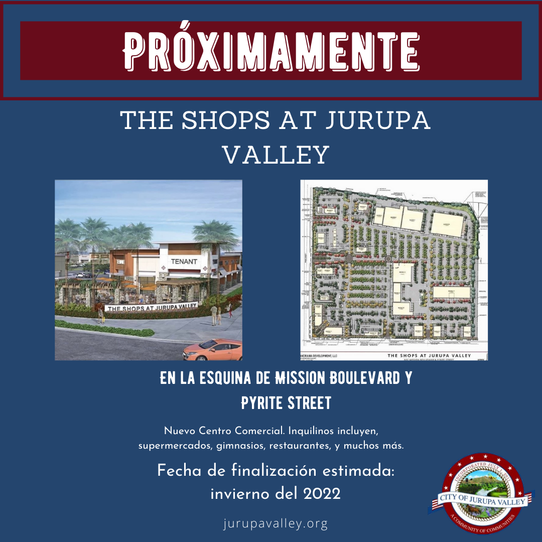 Shops at Jurupa Valley- Spanish