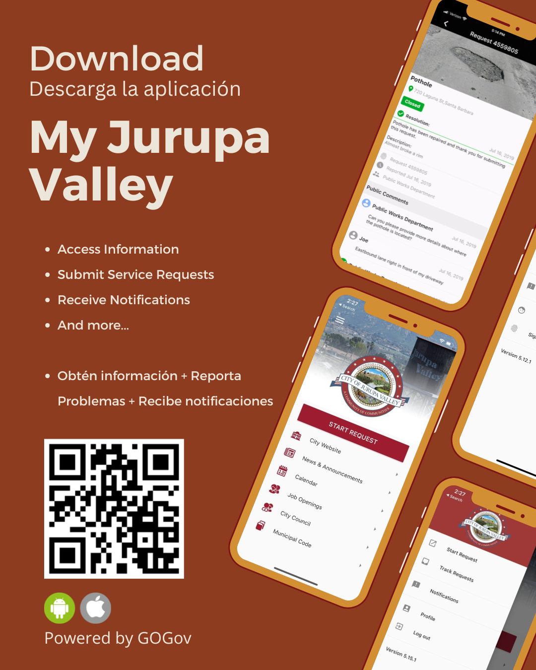 Download the My Jurupa Valley App Instagram Post